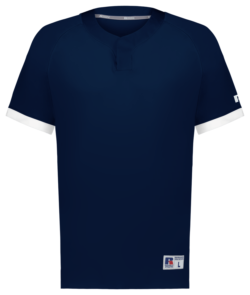 BASELINE COVERED PLACKET BASEBALL JERSEY