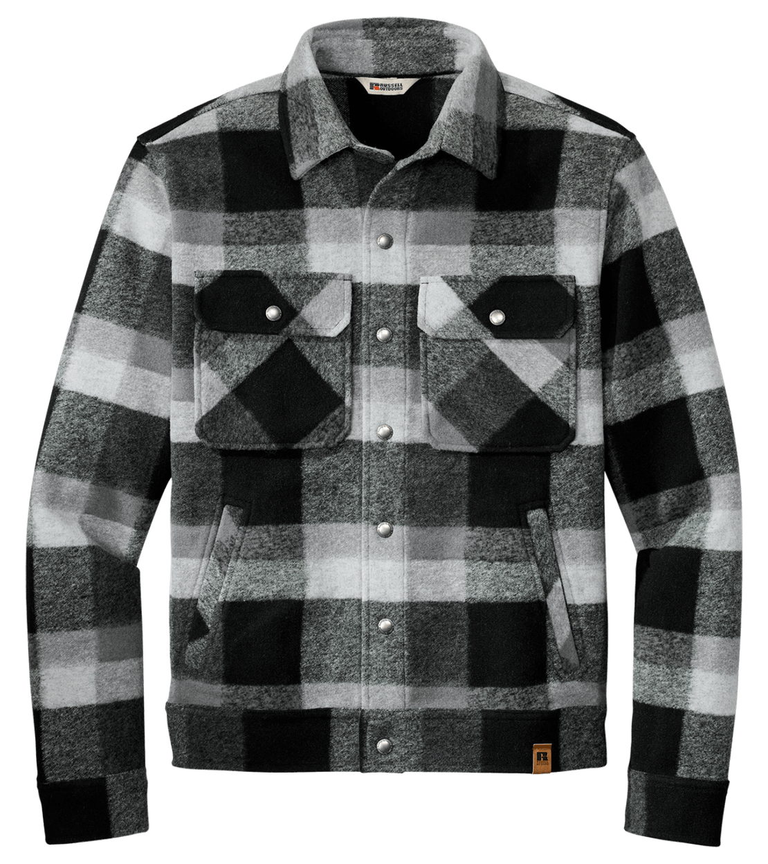 Deep Black Plaid