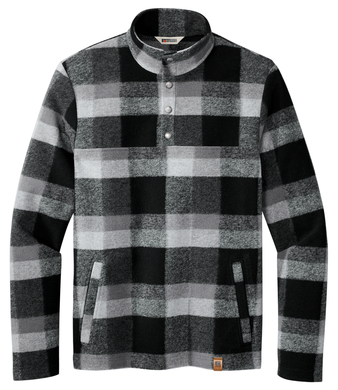 Deep Black Plaid