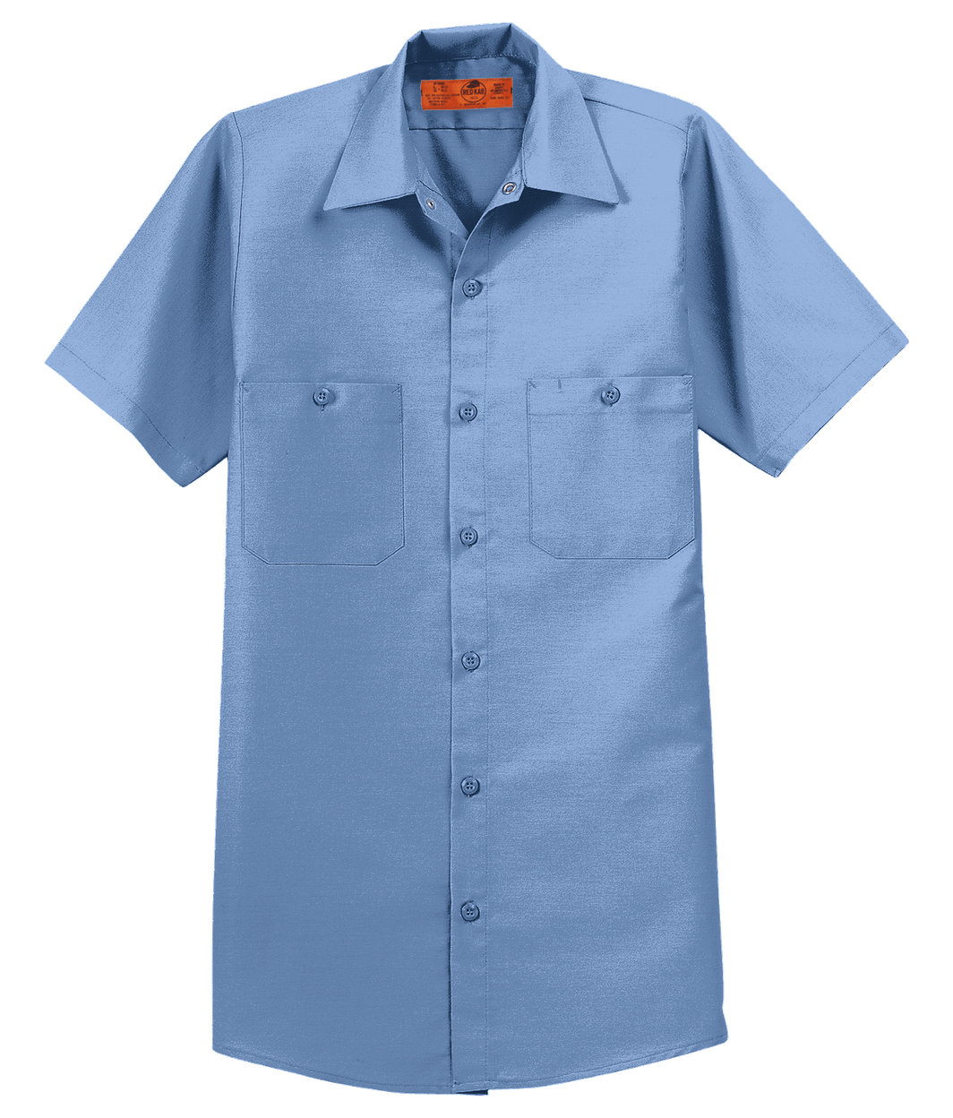 Red Kap Long Size Short Sleeve Industrial Work Shirt