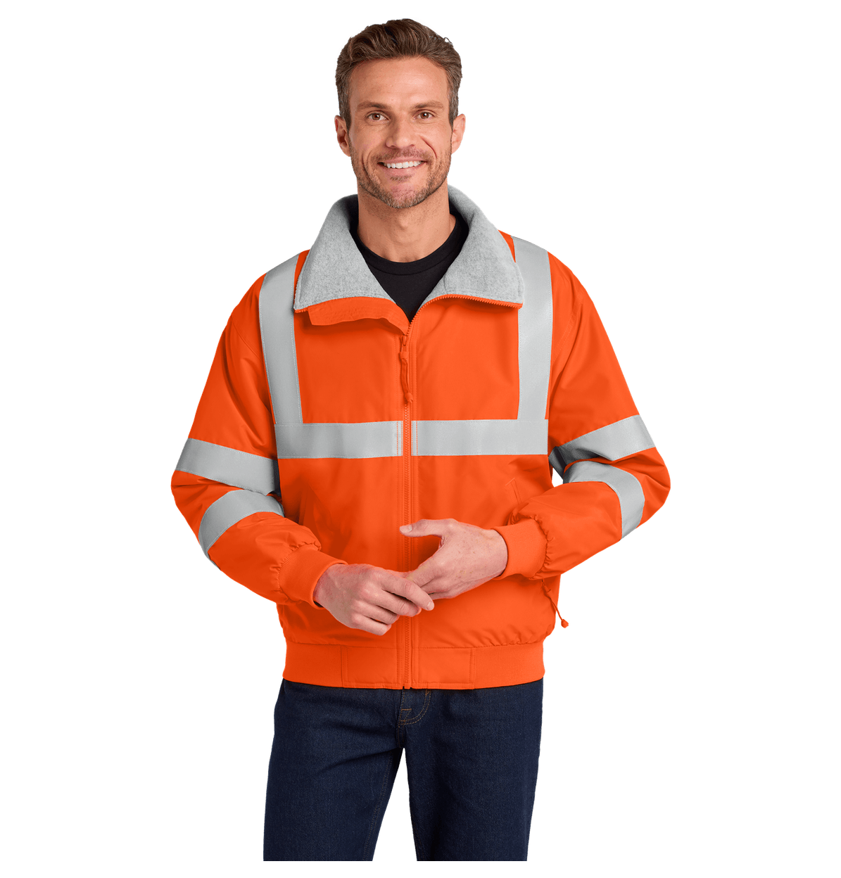 Safety Orange/ Reflective
