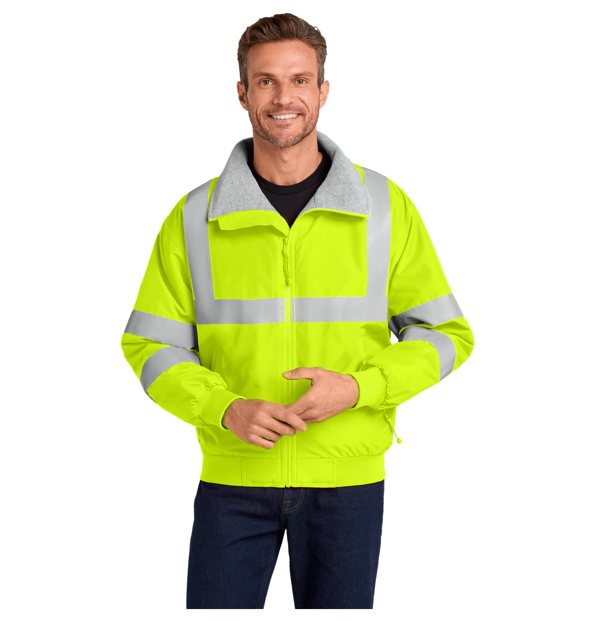 Port Authority Enhanced Visibility Challenger Jacket with Reflective Taping