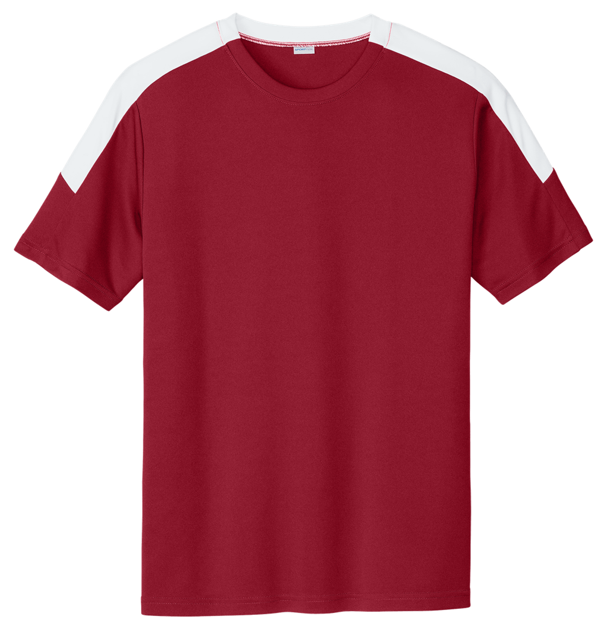 Deep Red/ White