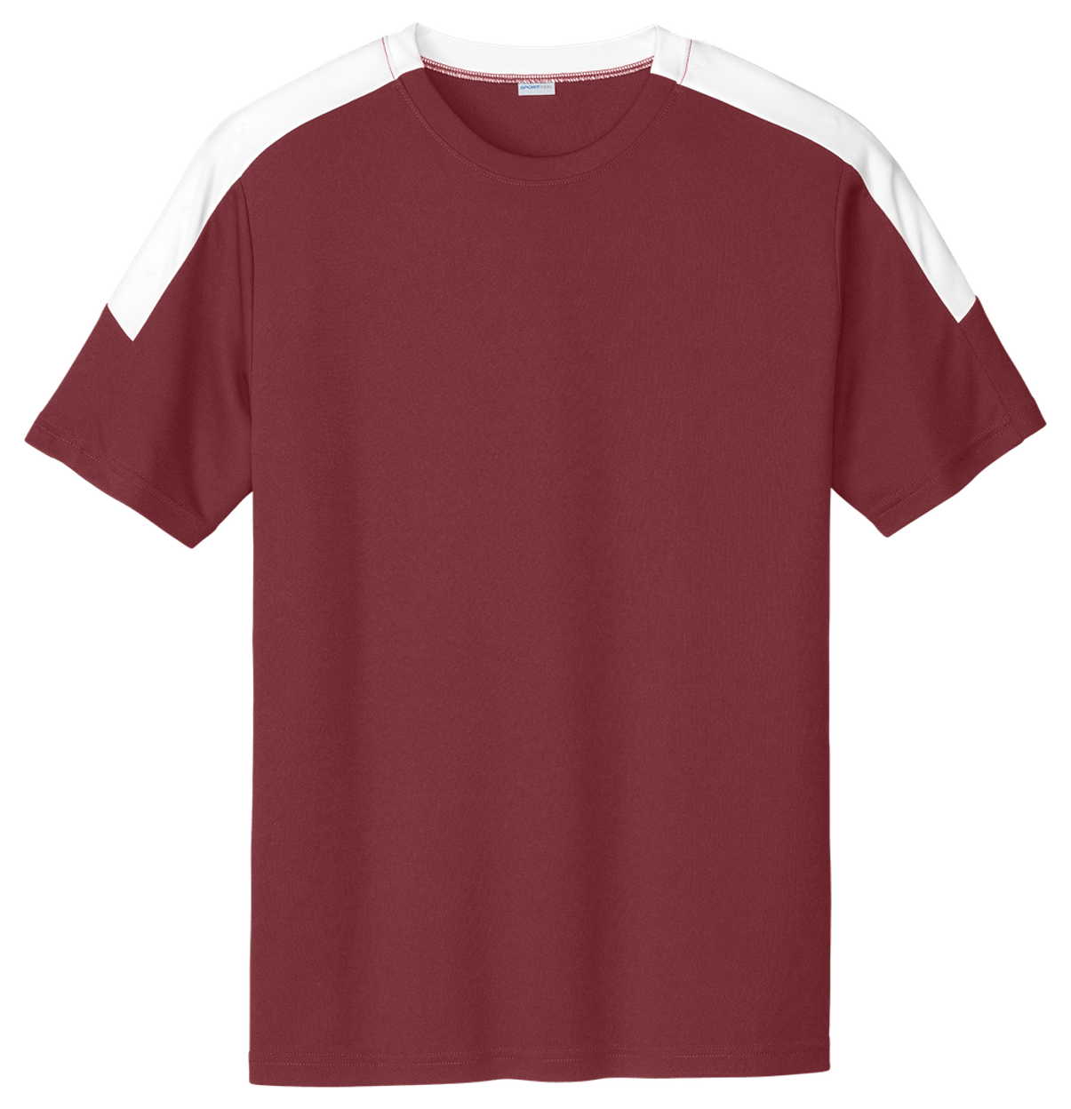Maroon/ White