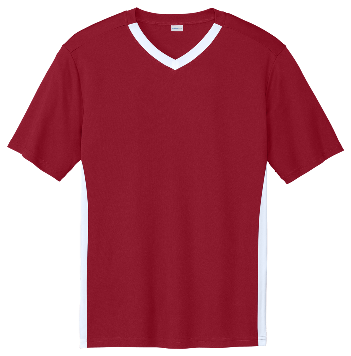 Deep Red/ White