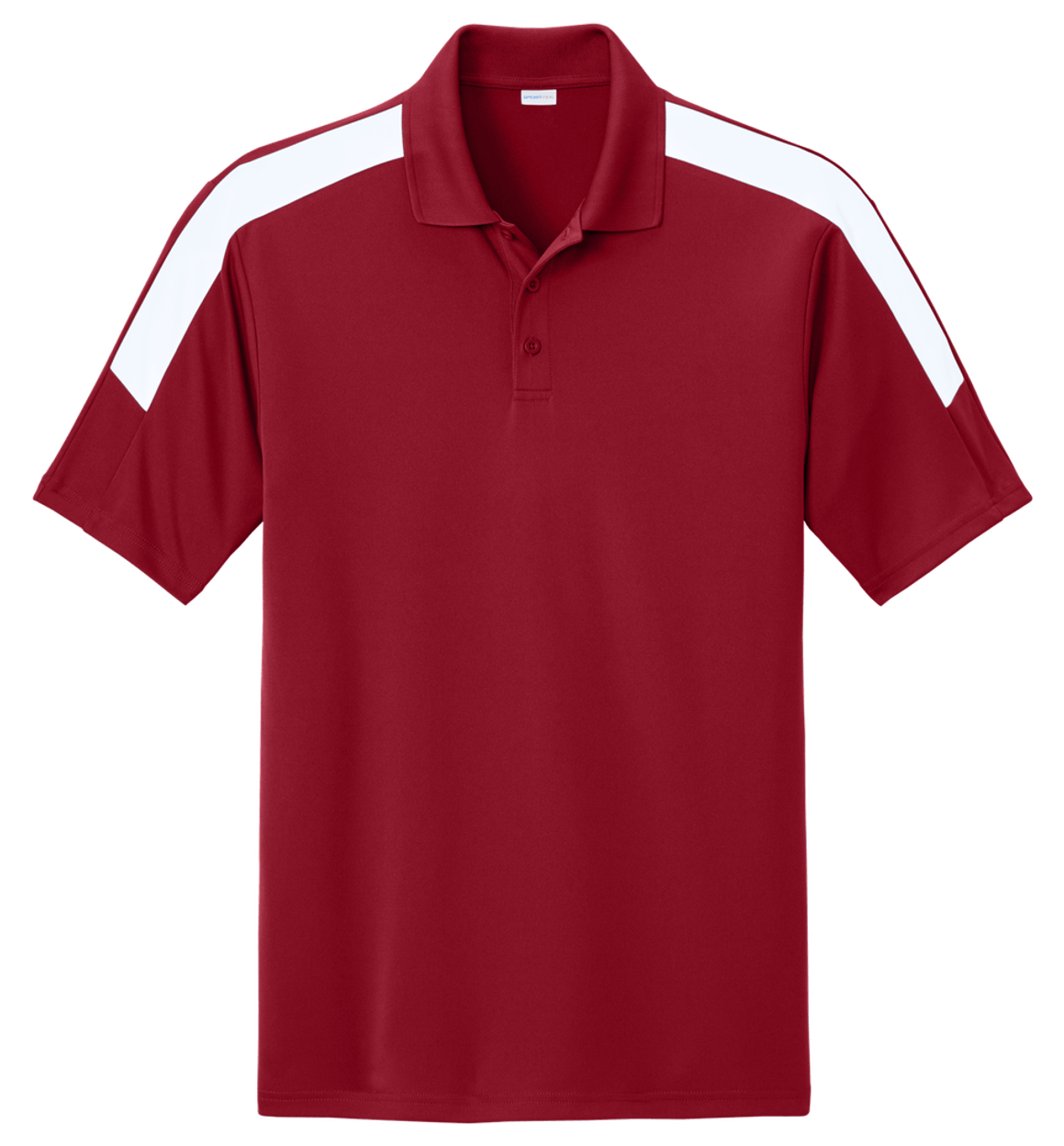 Deep Red/ White