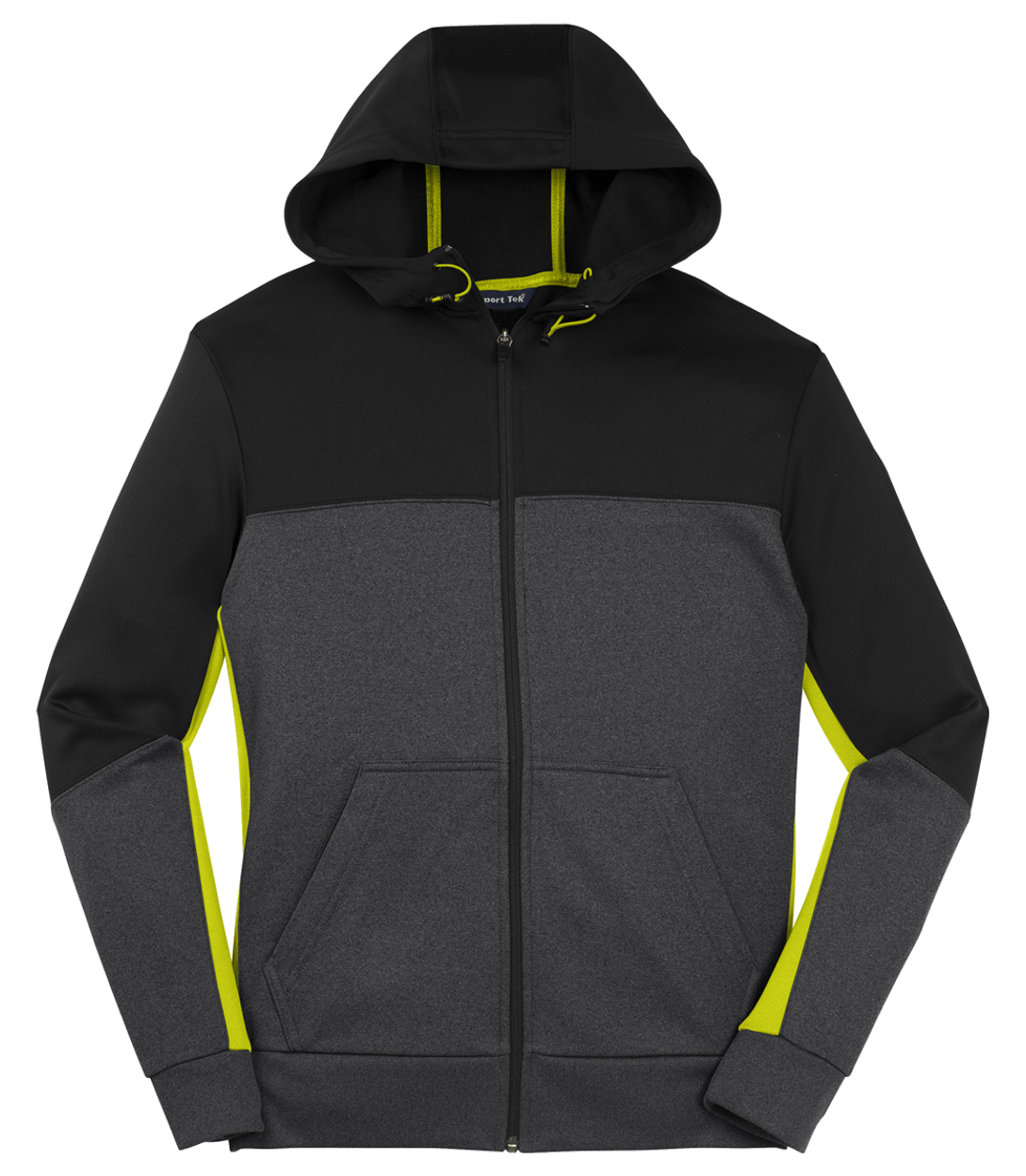 Black/ Graphite Heather/ Citron