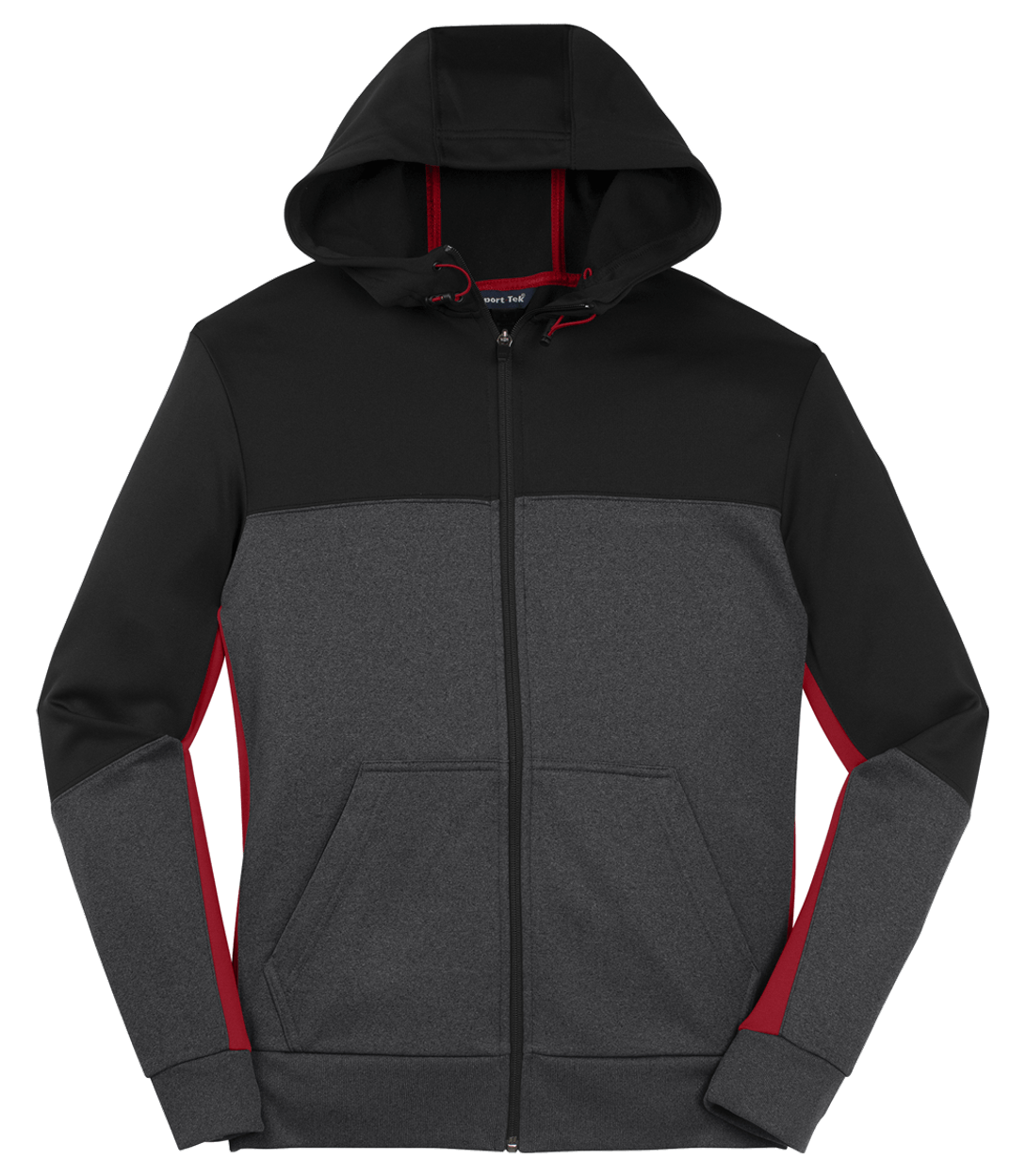 Black/ Graphite Heather/ True Red