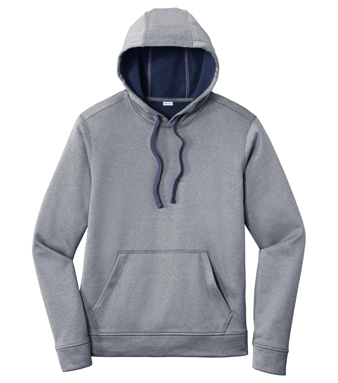 Sport-Tek PosiCharge Sport-Wick Heather Fleece Hooded Pullover
