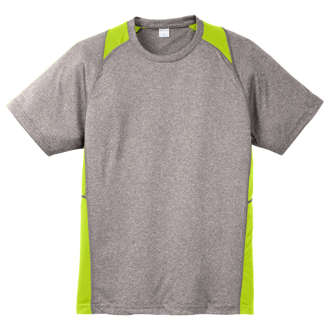 Vintage Heather/ Lime Shock