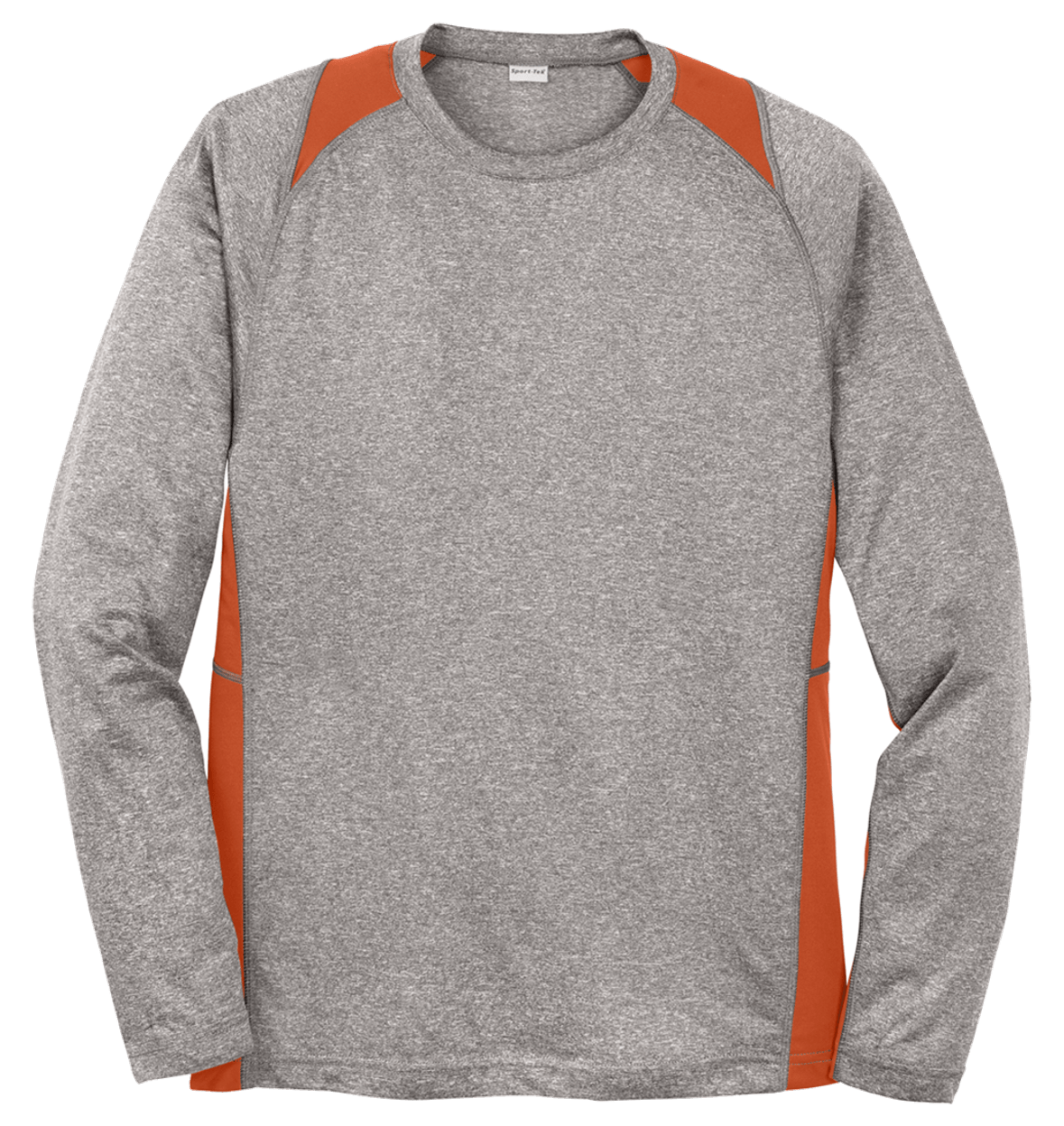 Sport-Tek Long Sleeve Heather Colorblock Contender Tee