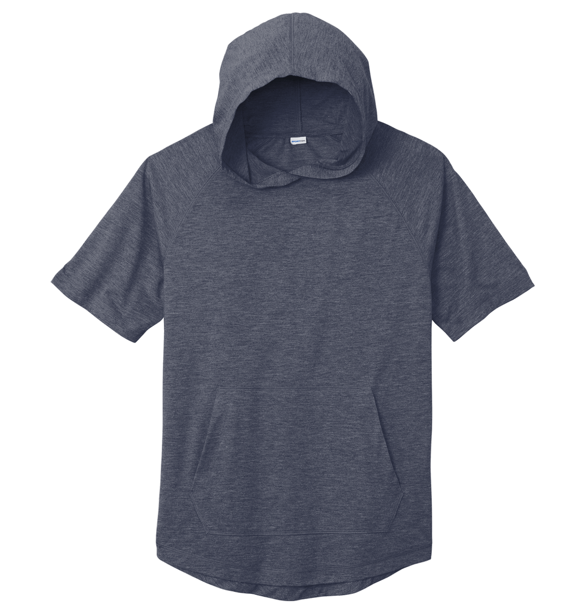 Sport-Tek PosiCharge Tri-Blend Wicking Short Sleeve Hoodie