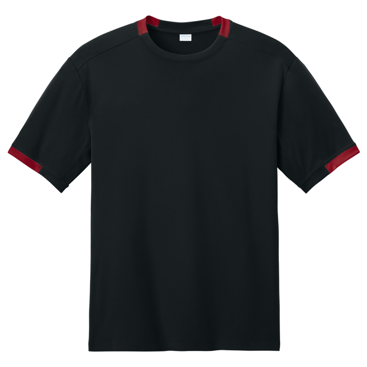 Black/ Deep Red