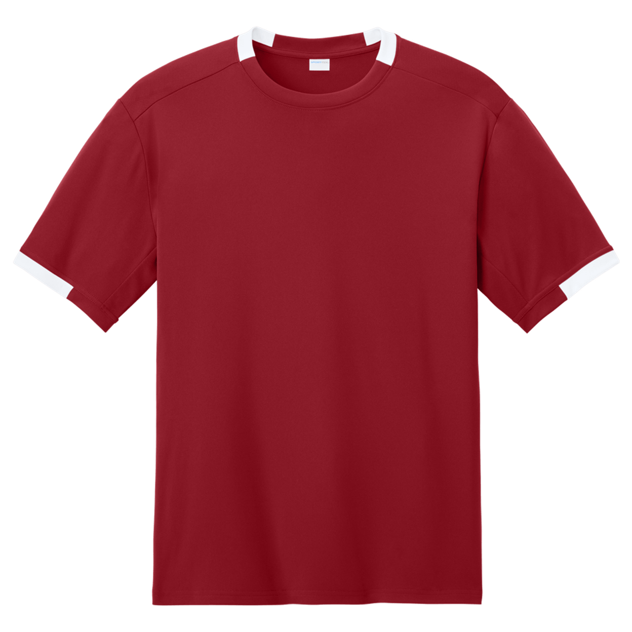 Deep Red/ White