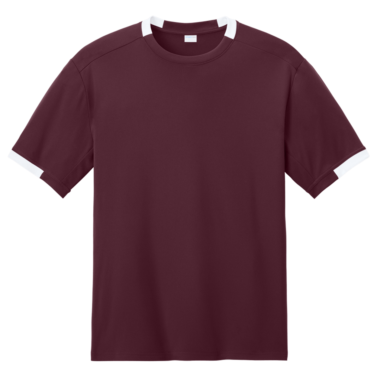 Maroon/ White