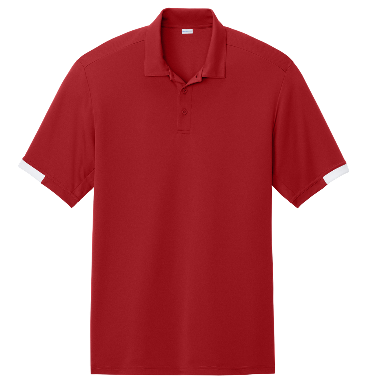 Deep Red/ White
