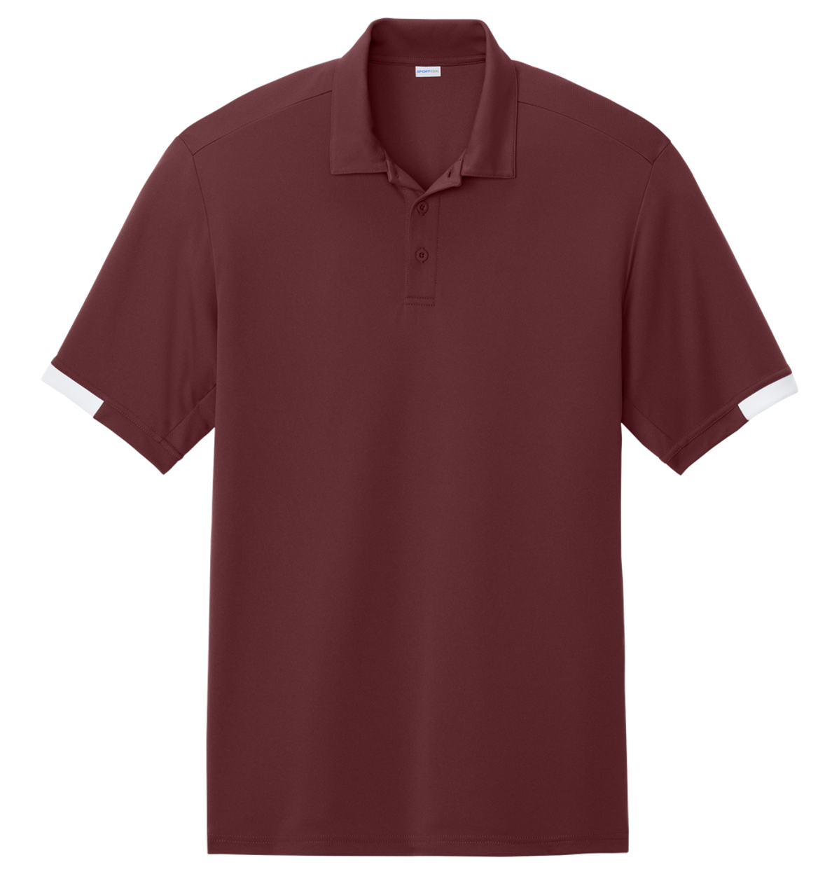 Maroon/ White