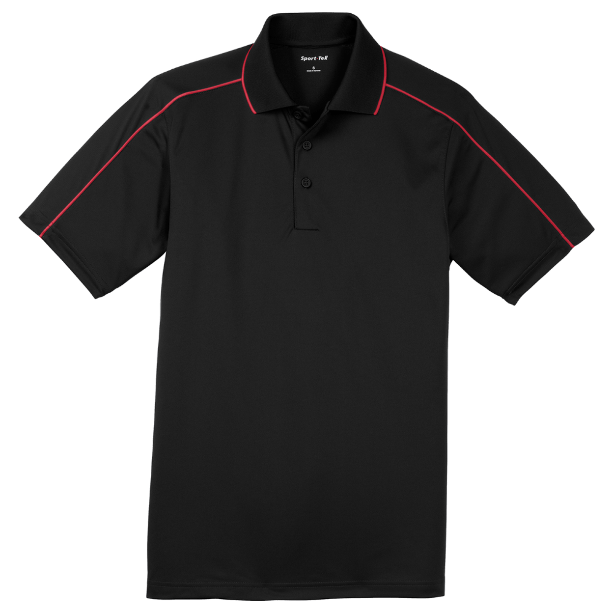 Sport-Tek Micropique Sport-Wick Piped Polo
