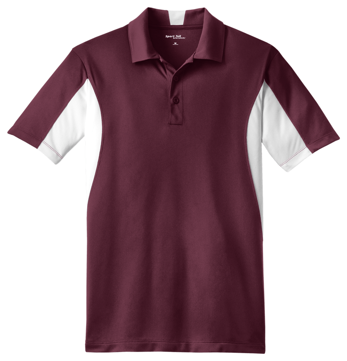 Maroon/ White