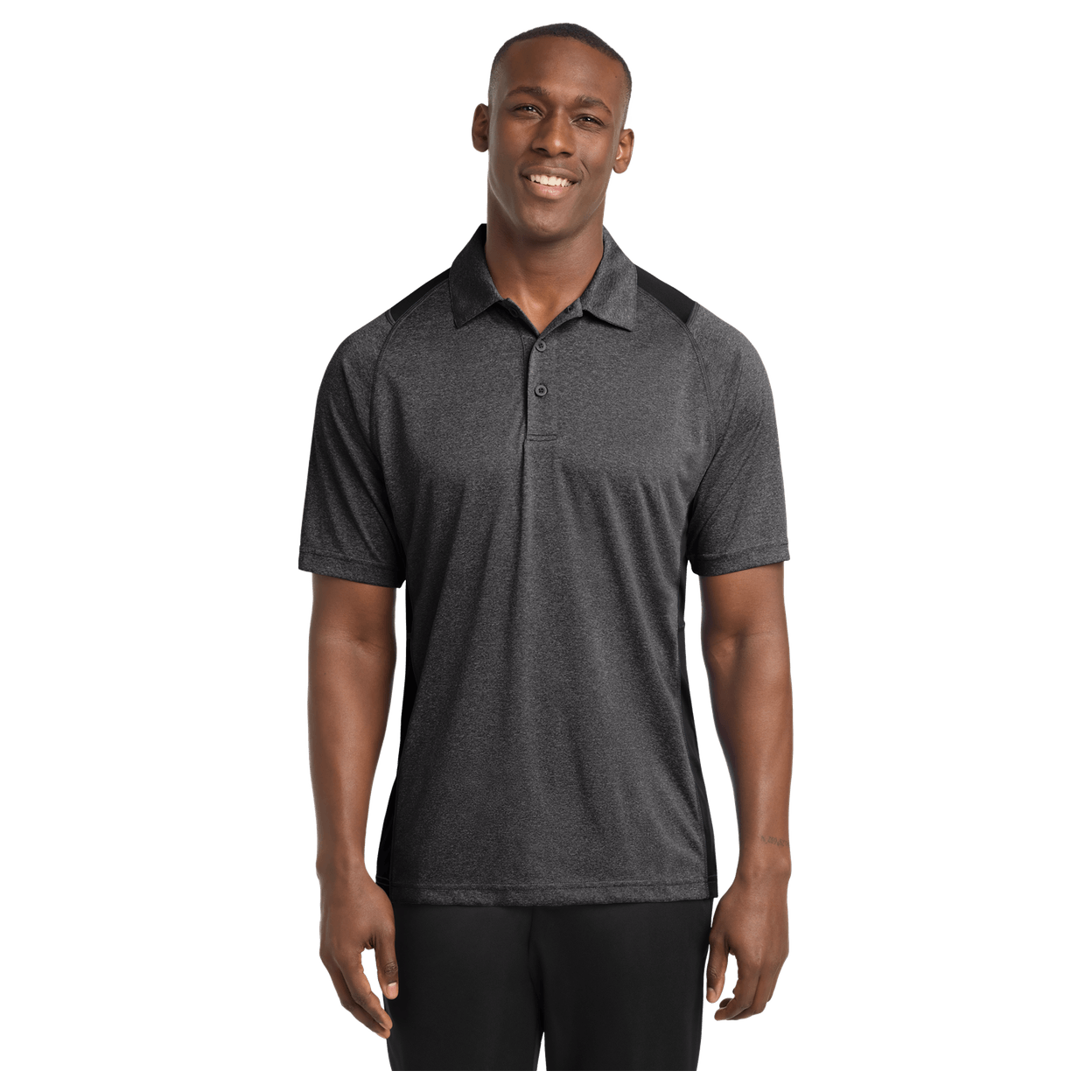Graphite Heather/ Black