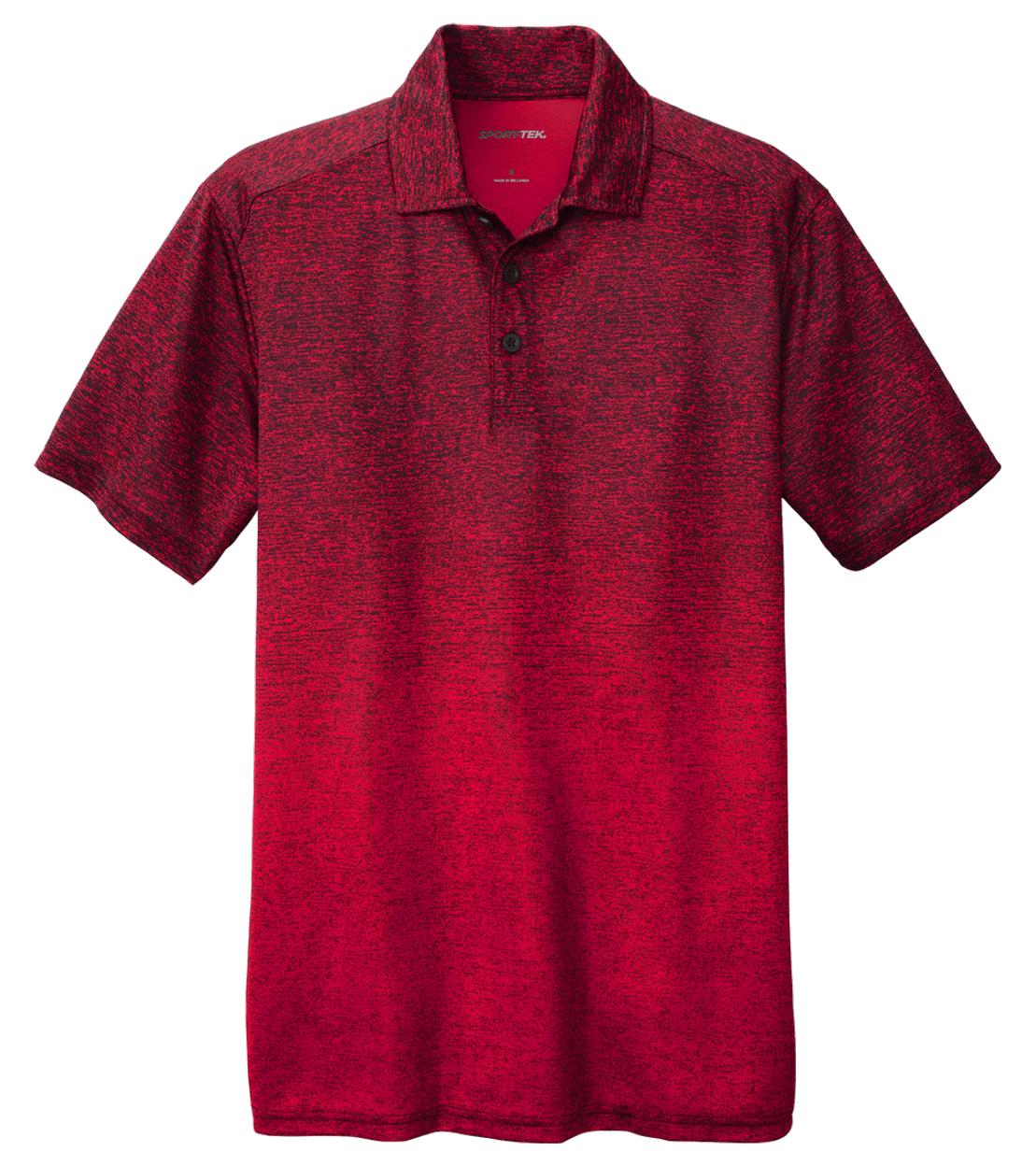 Sport-Tek Ombre Heather Polo