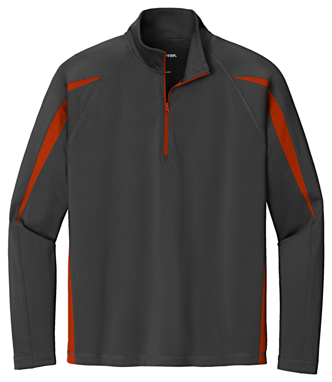 Charcoal Grey/ Deep Orange