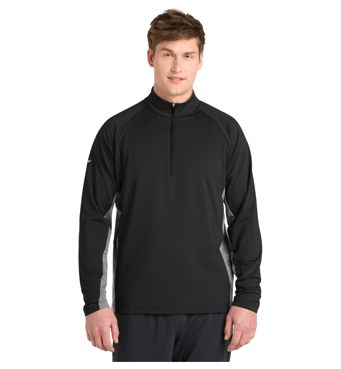 Black/ Charcoal Grey Heather