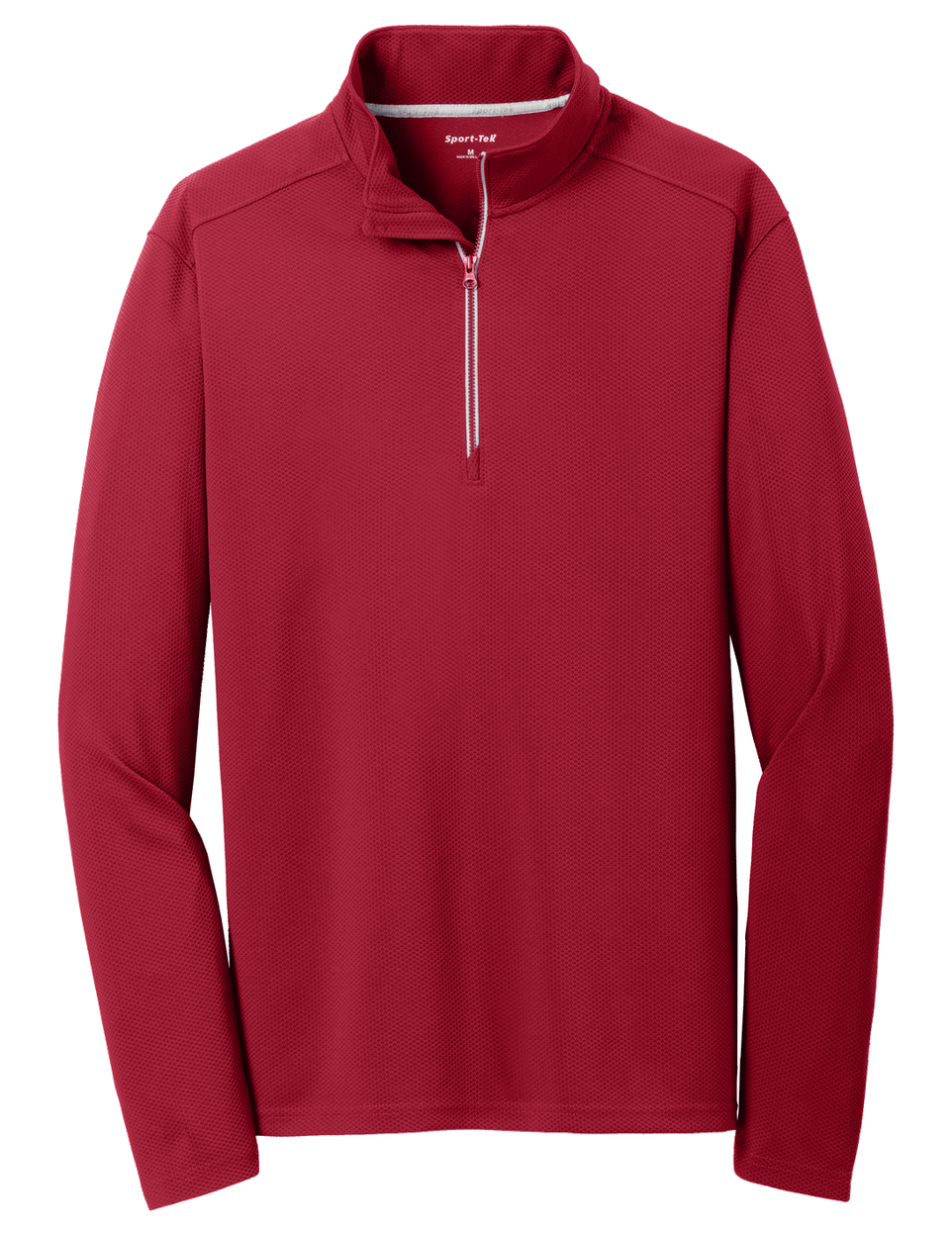 Sport-Tek Sport-Wick Textured 1/4-Zip Pullover