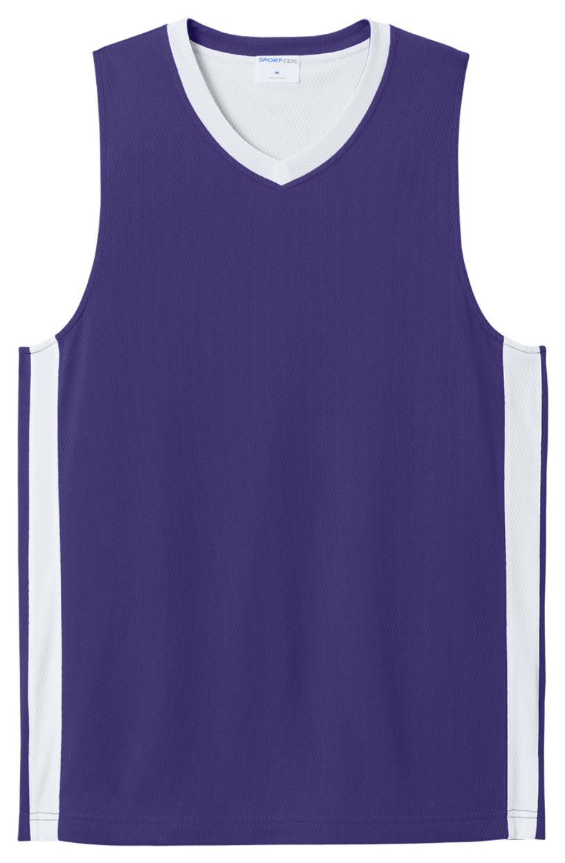 Purple/ White