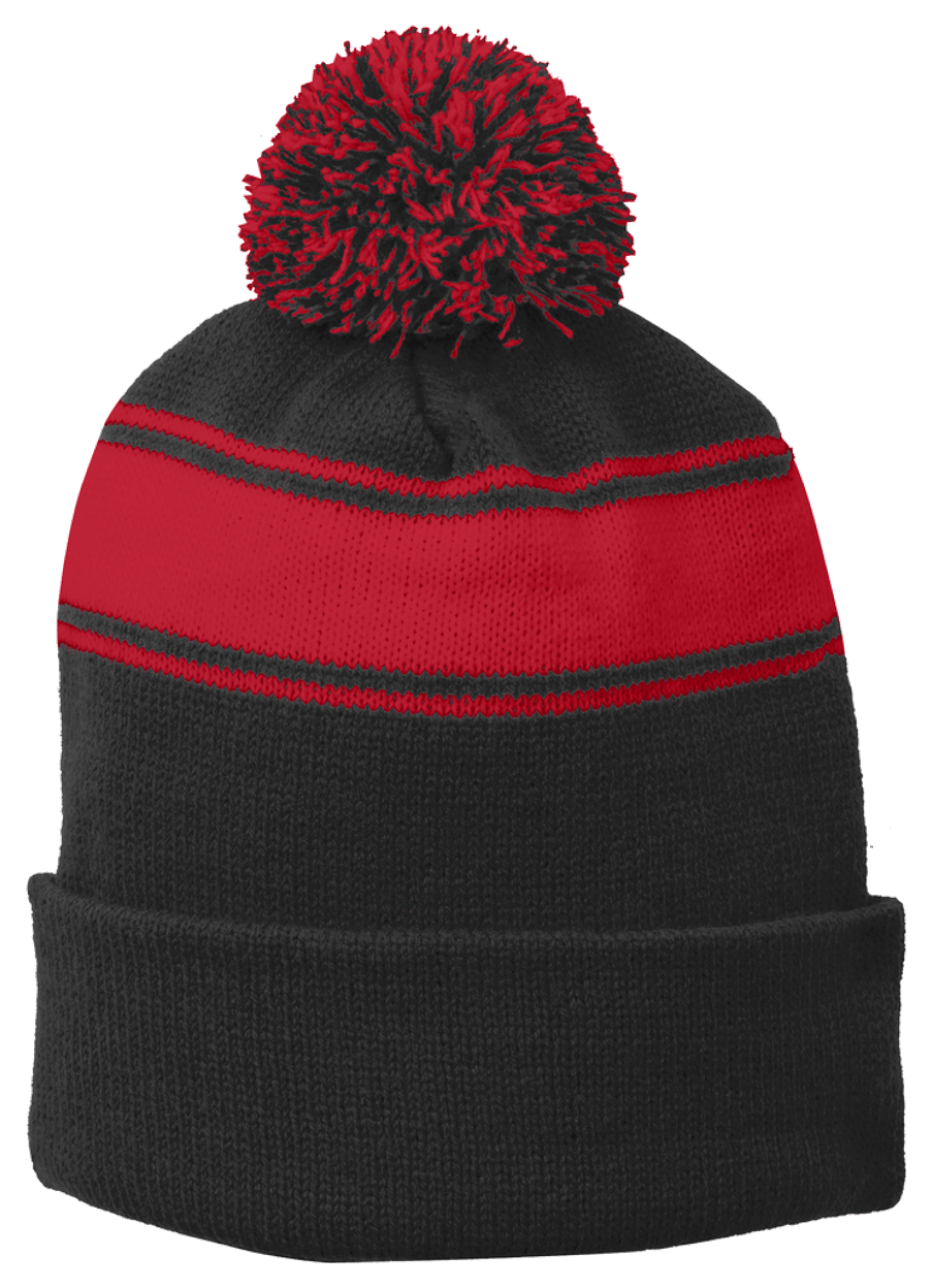 Black/ True Red