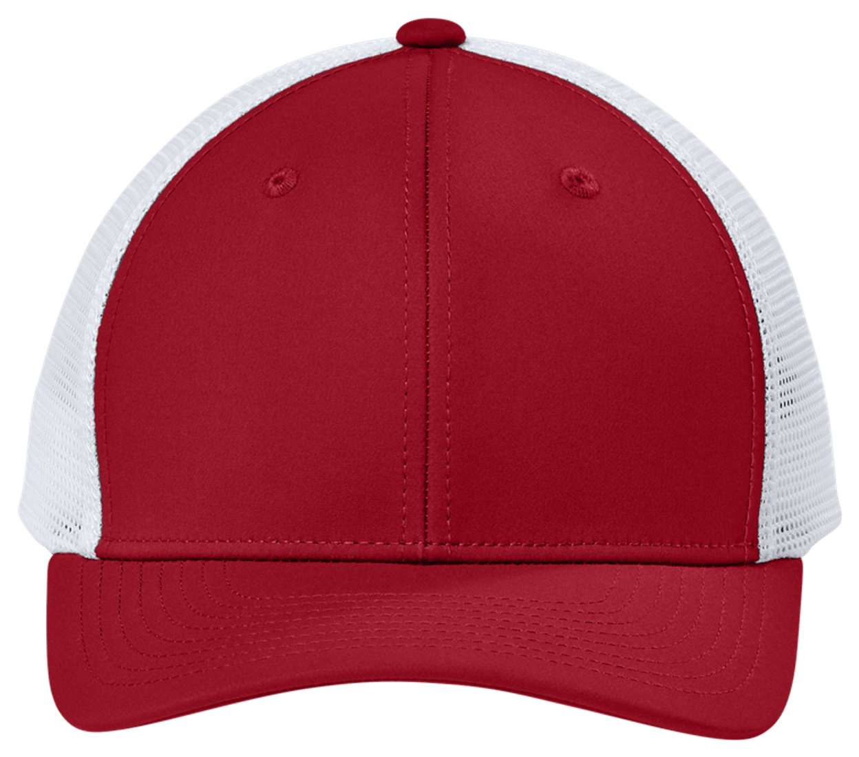 Deep Red/ White