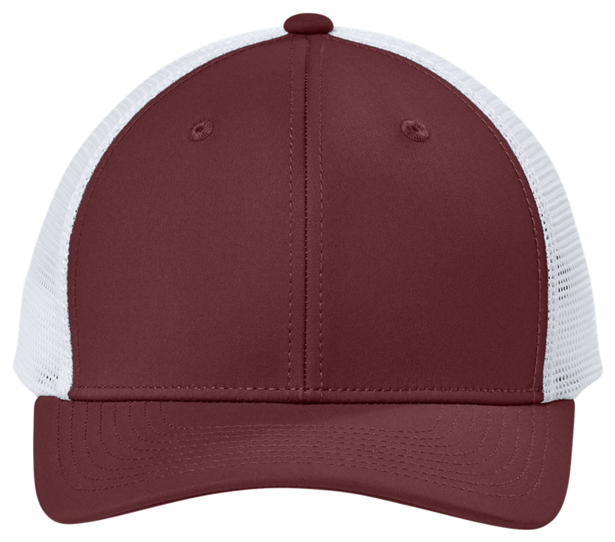Maroon/ White