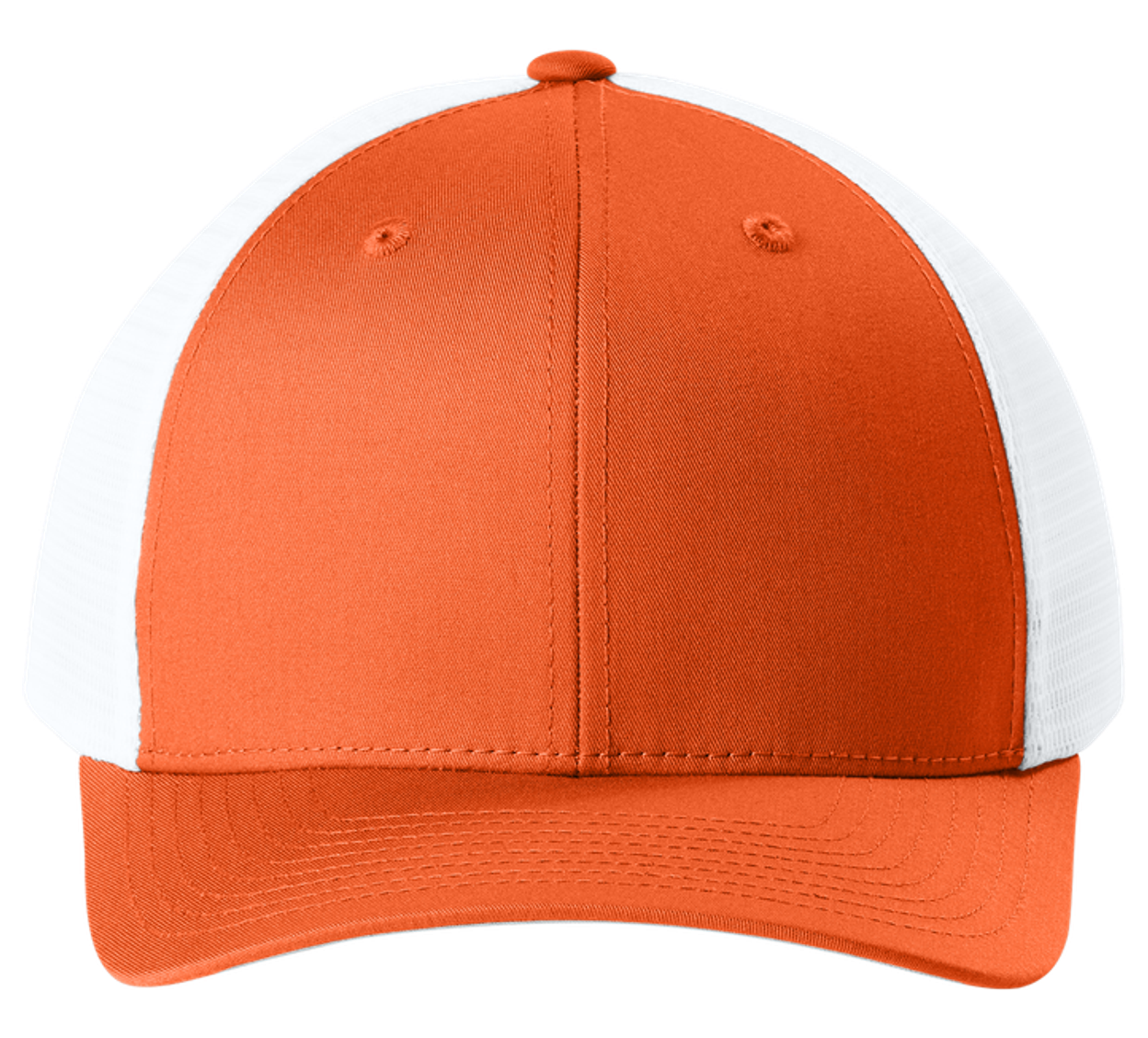 Deep Orange/ White