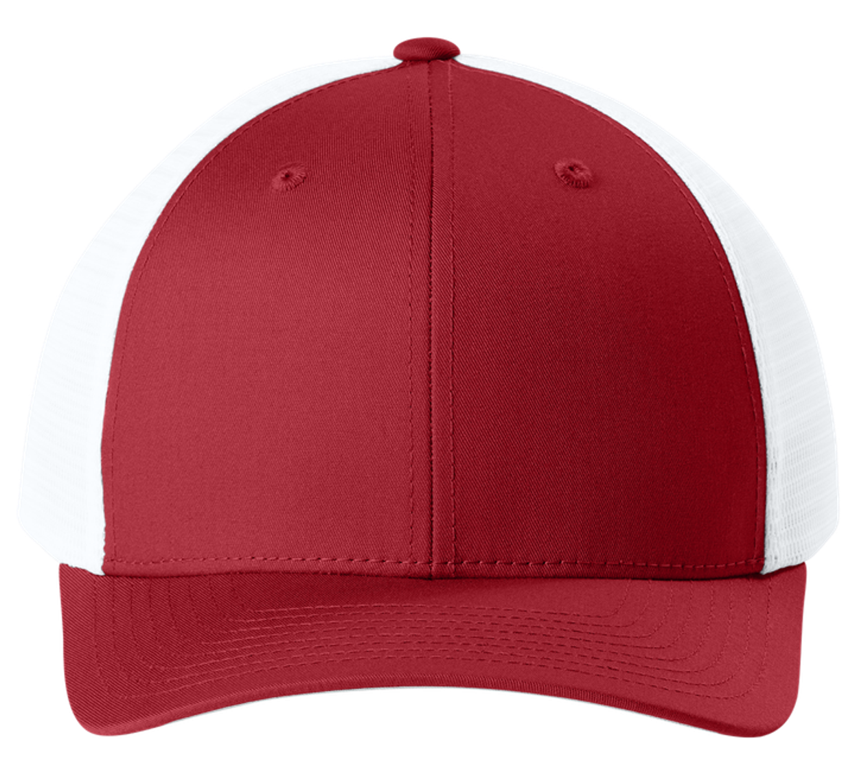 Deep Red/ White