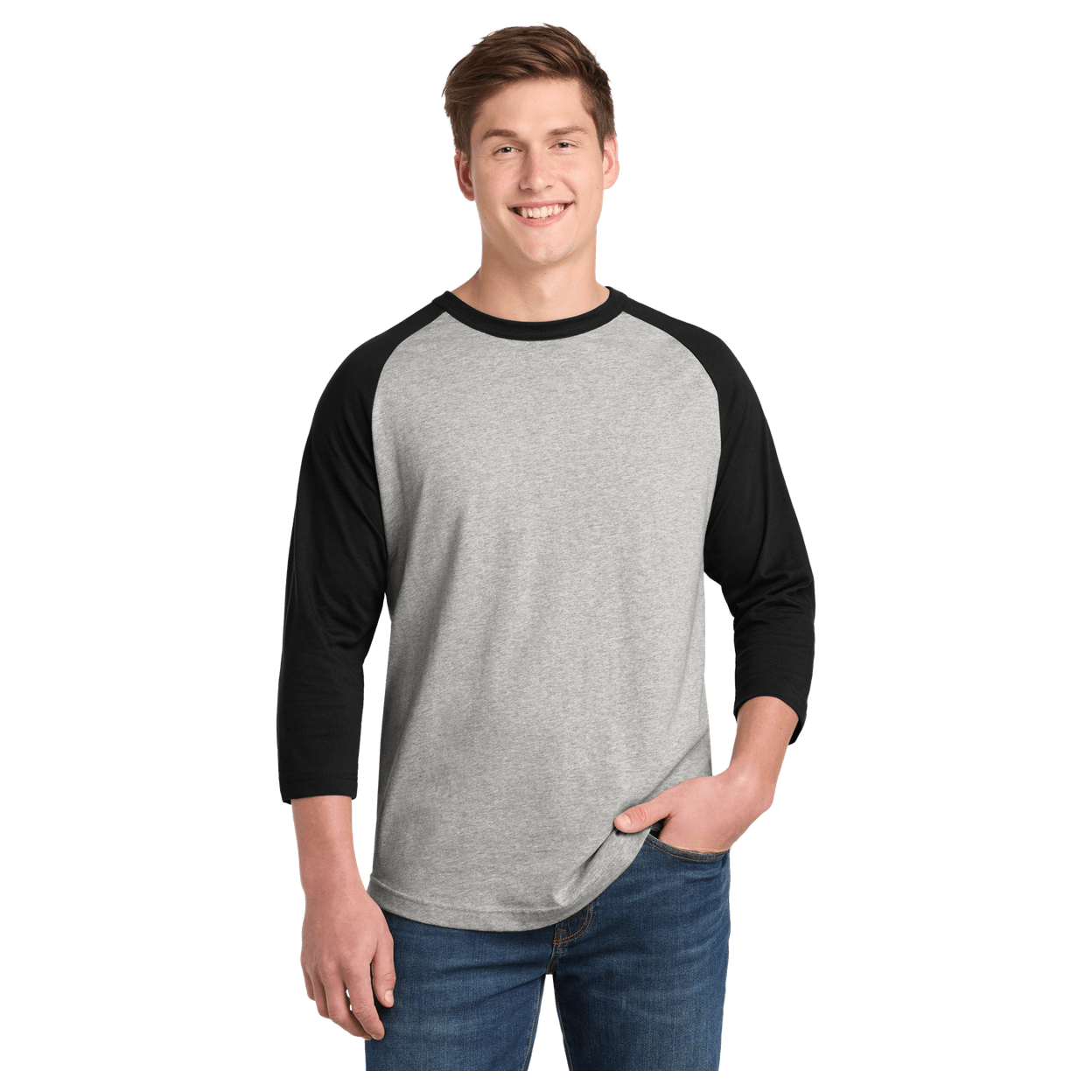 Heather Grey/ Black