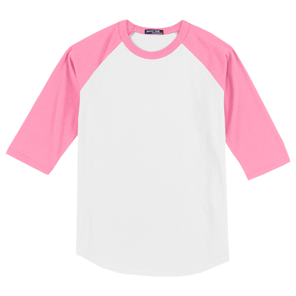 White/ Bright Pink