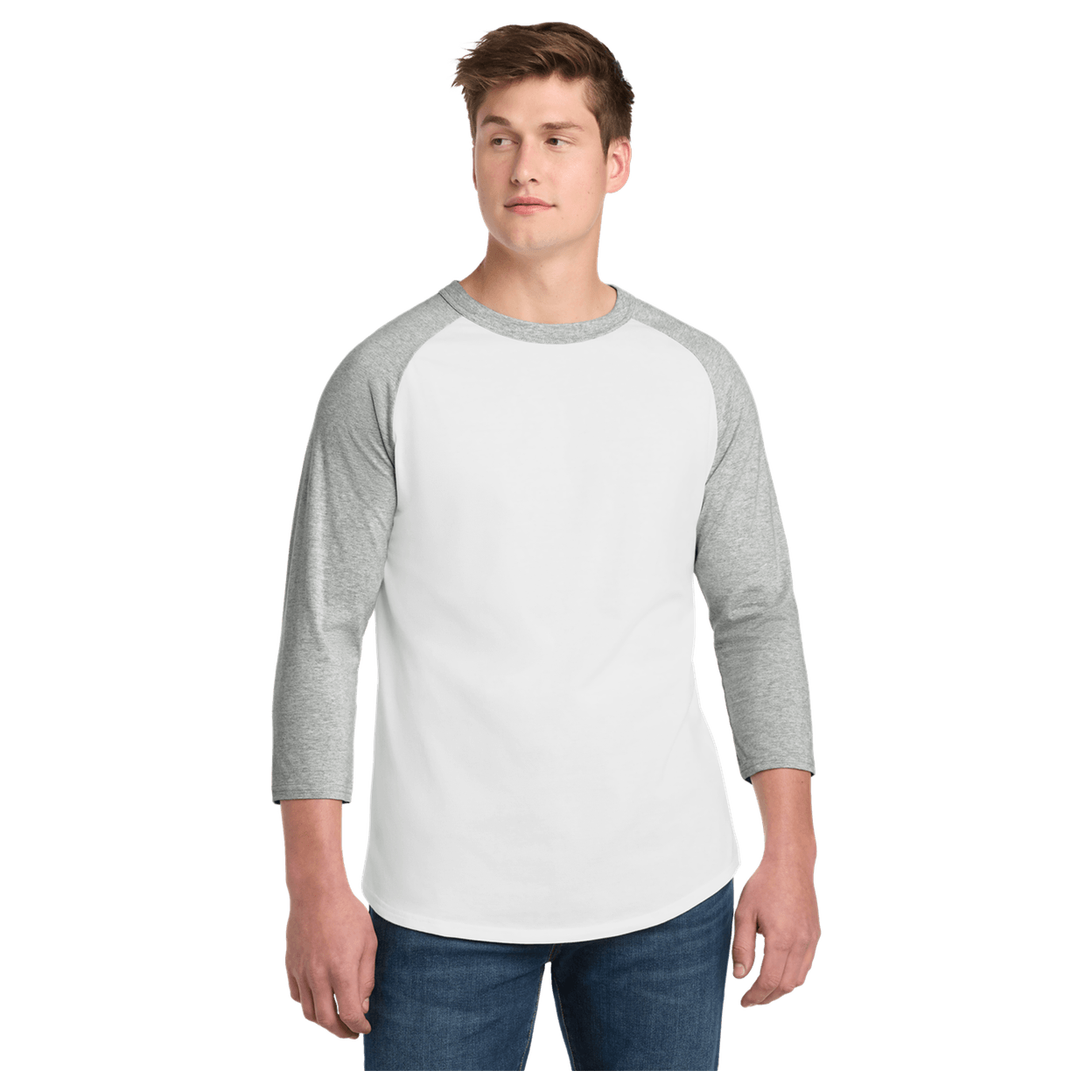 White/ Heather Grey
