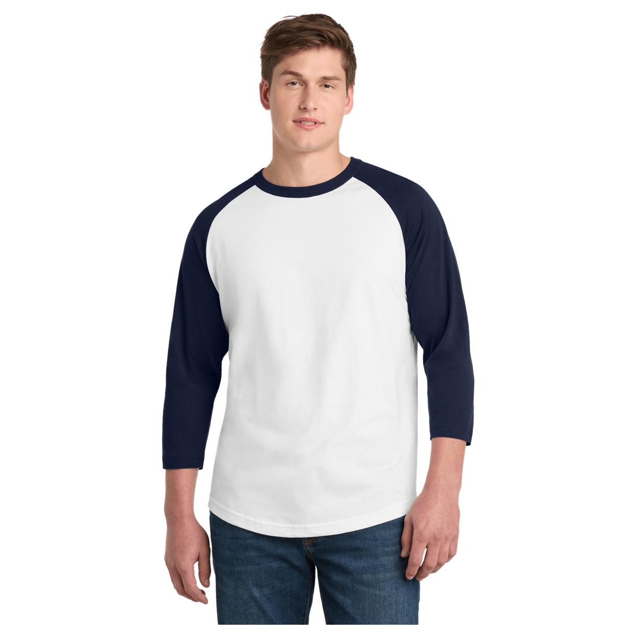 White/ Navy
