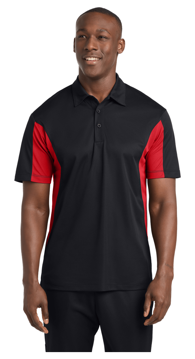 Black/ True Red