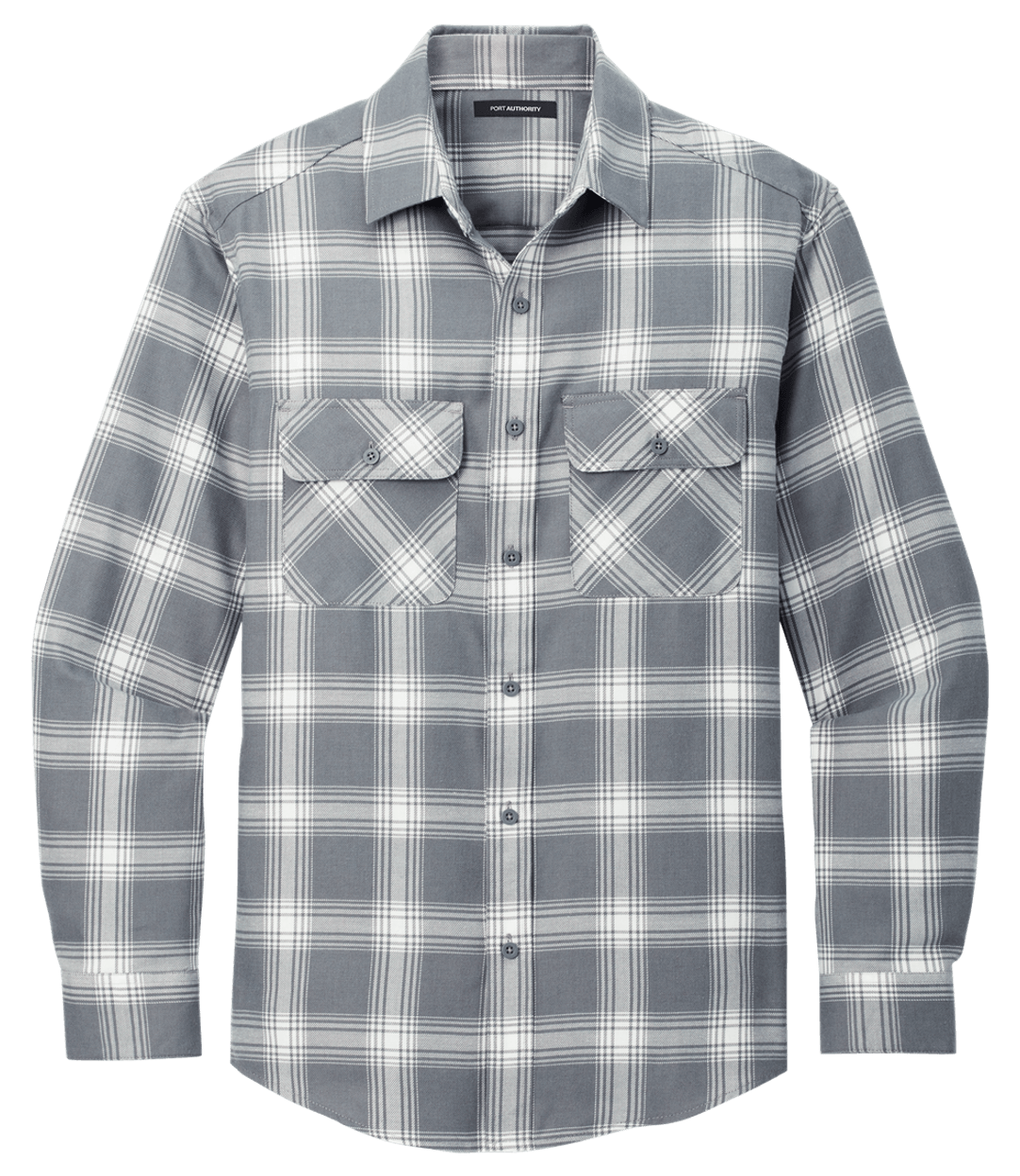 Grey/ Cream Open Plaid