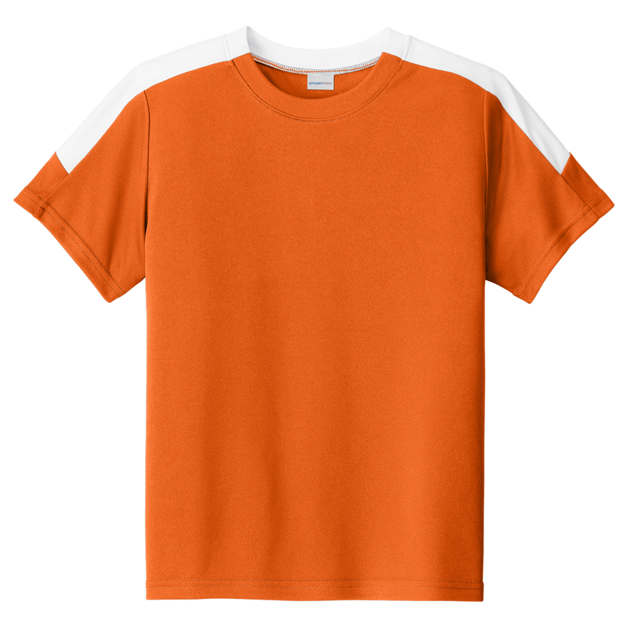 Deep Orange/ White