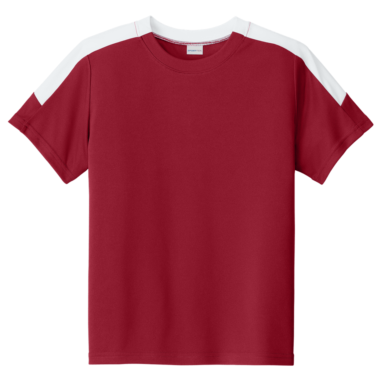 Deep Red/ White