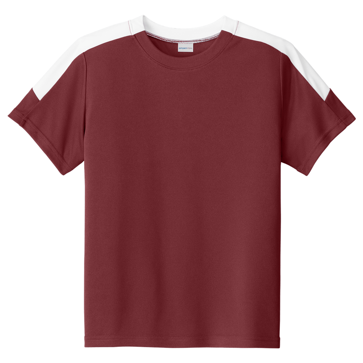 Maroon/ White