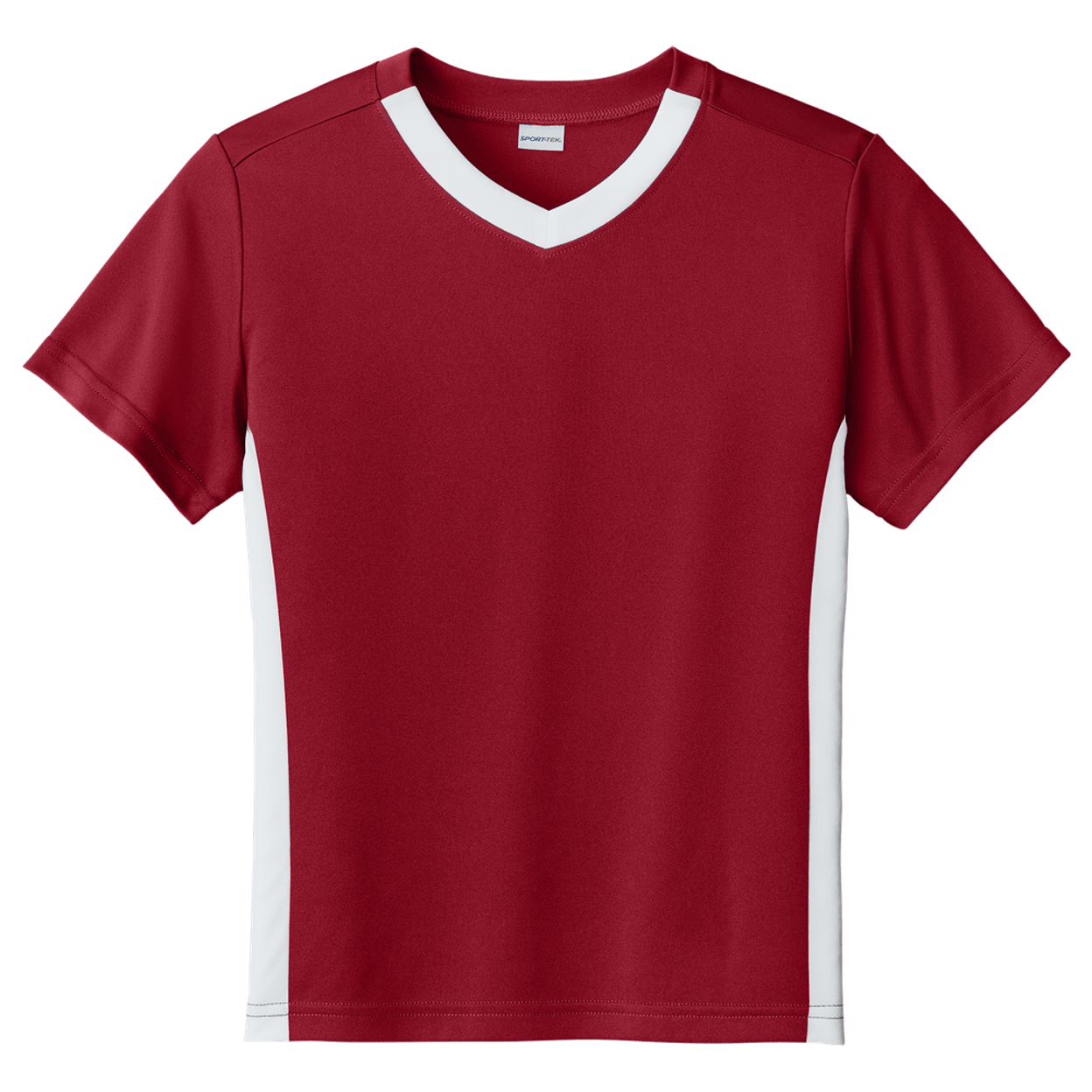 Deep Red/ White