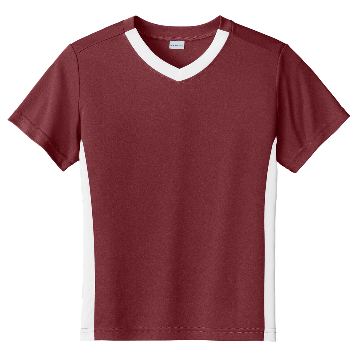 Maroon/ White
