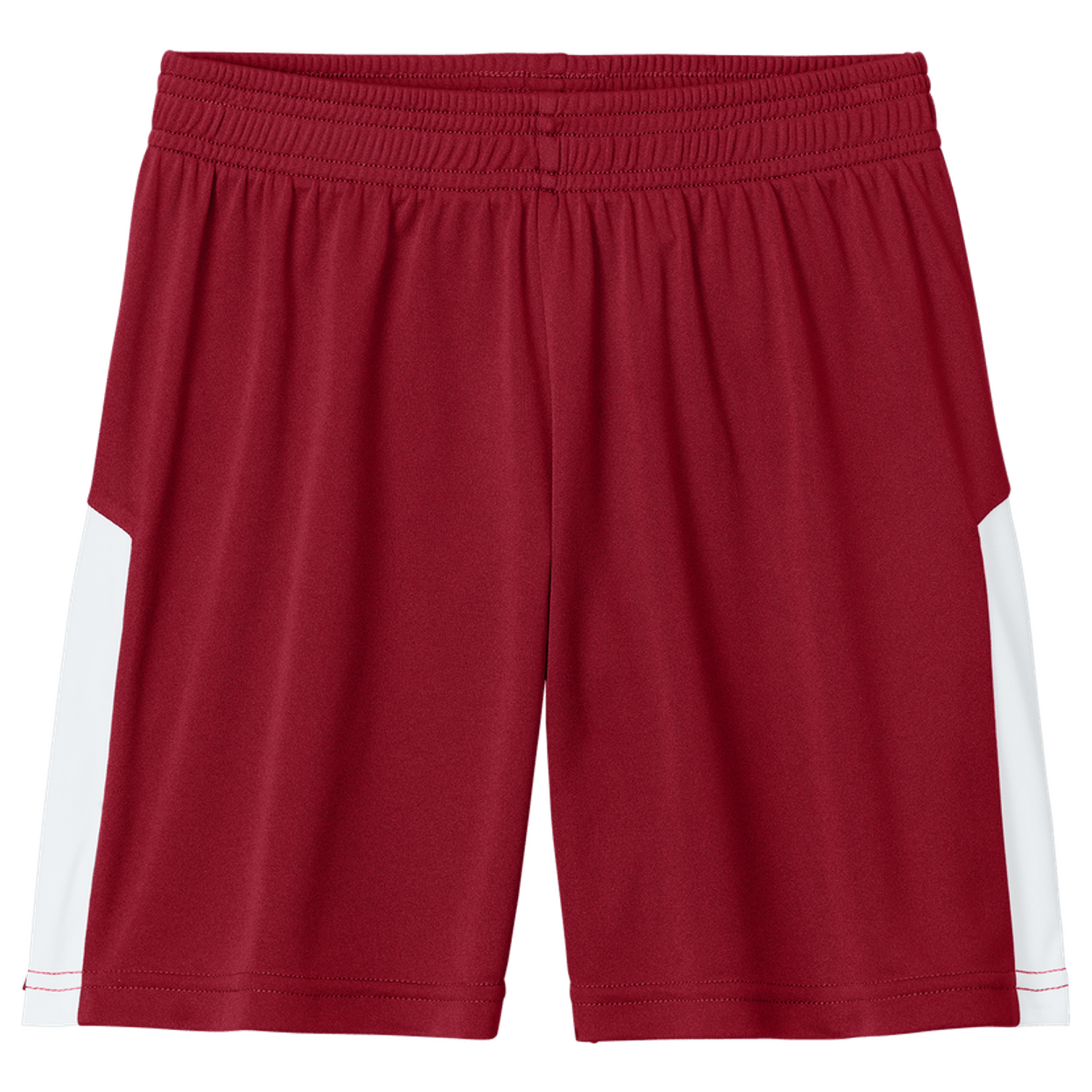 Deep Red/ White