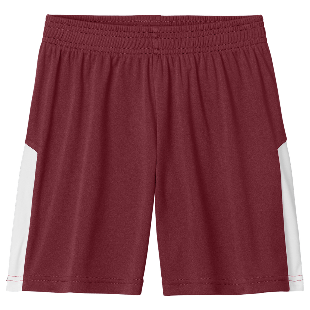 Maroon/ White