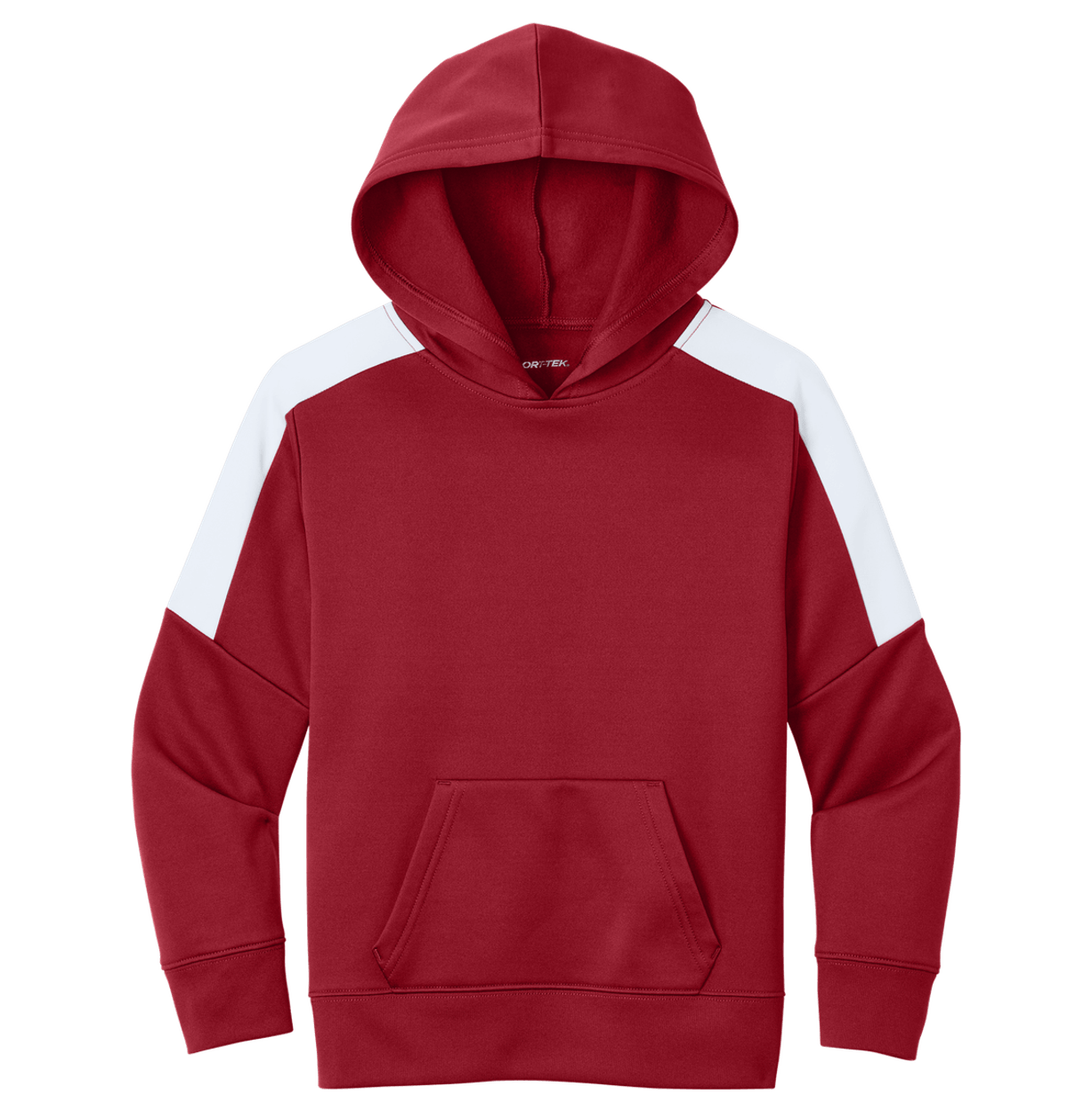 Deep Red/ White