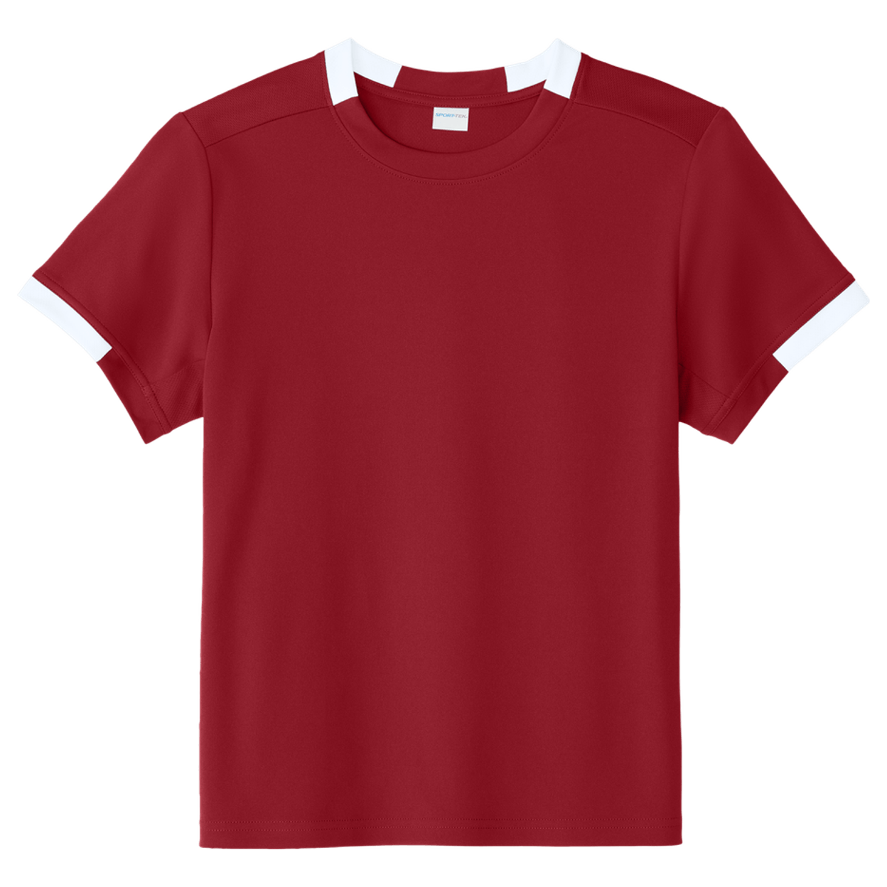 Deep Red/ White