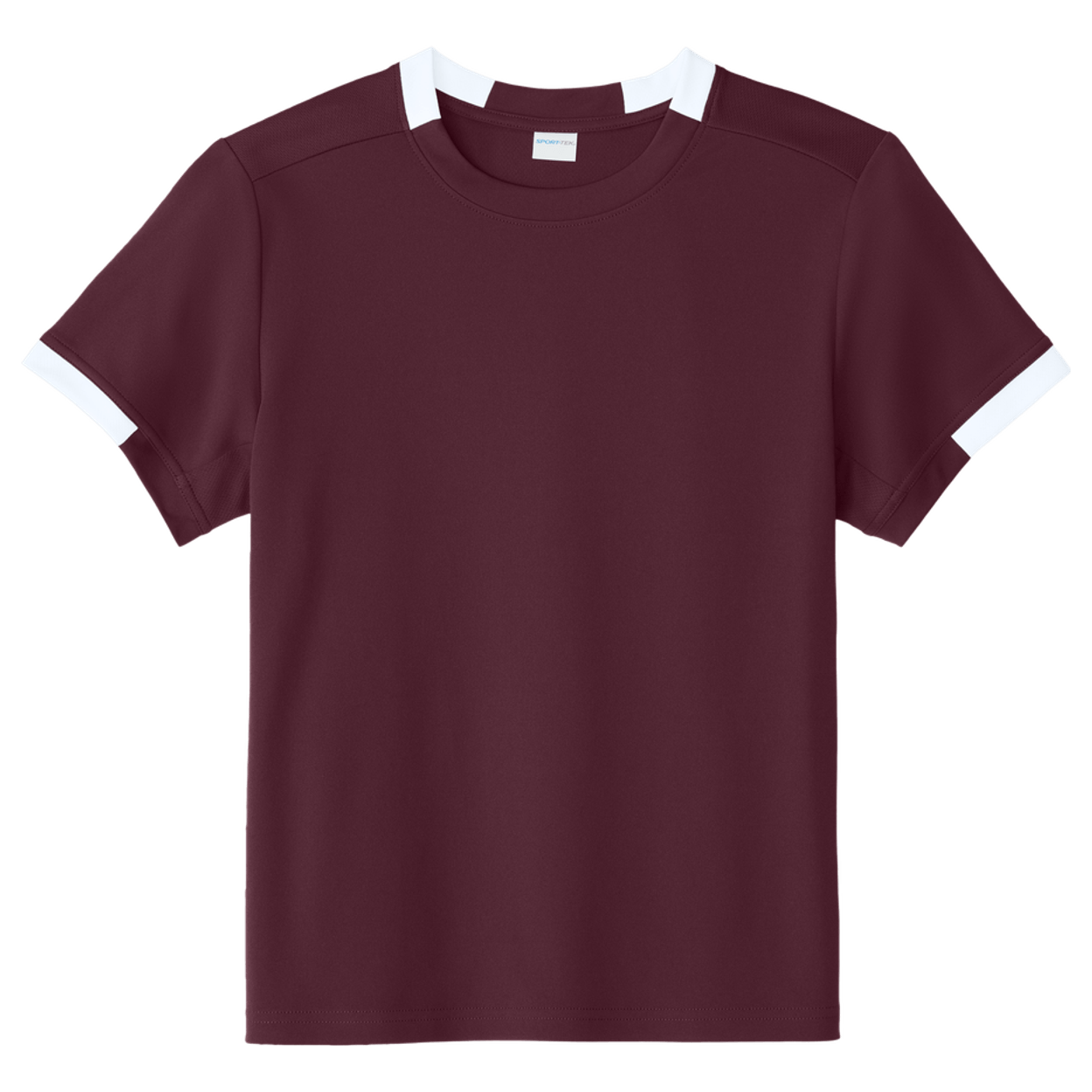 Maroon/ White